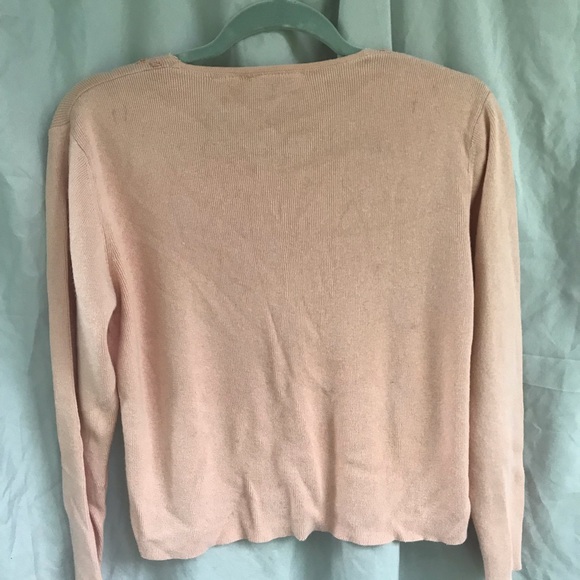 Peach embellished cardigan in GUC - Picture 3 of 4